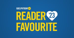 2024 GuelphToday Reader Favourite Award badge for Hartmann Windows and Doors