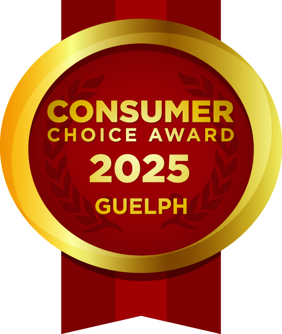 2025 Consumer's Choice award badge for Hartmann Windows and Doors